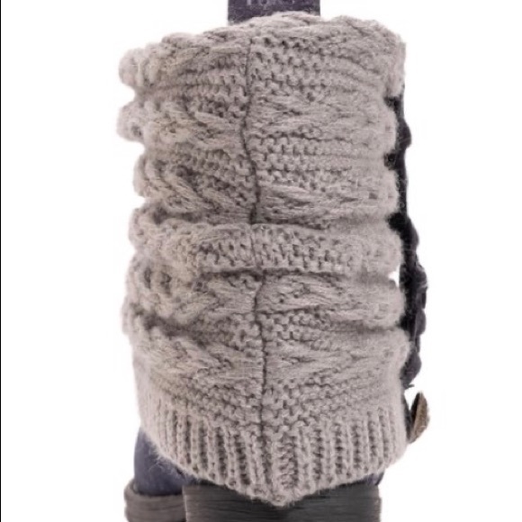 Navy & Gray Strap-Accent Kael Boot - Women - Picture 5 of 5